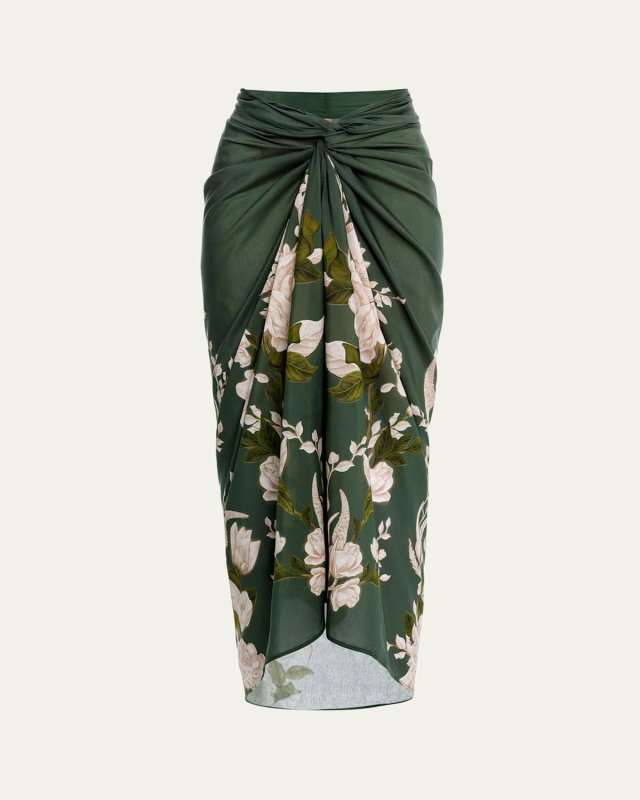 Lavanda Gardenia Pareo Coverup